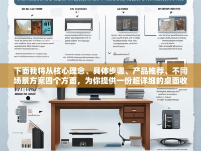 下面我将从核心理念、具体步骤、产品推荐、不同场景方案四个方面，为你提供一份超详细的桌面收纳方案