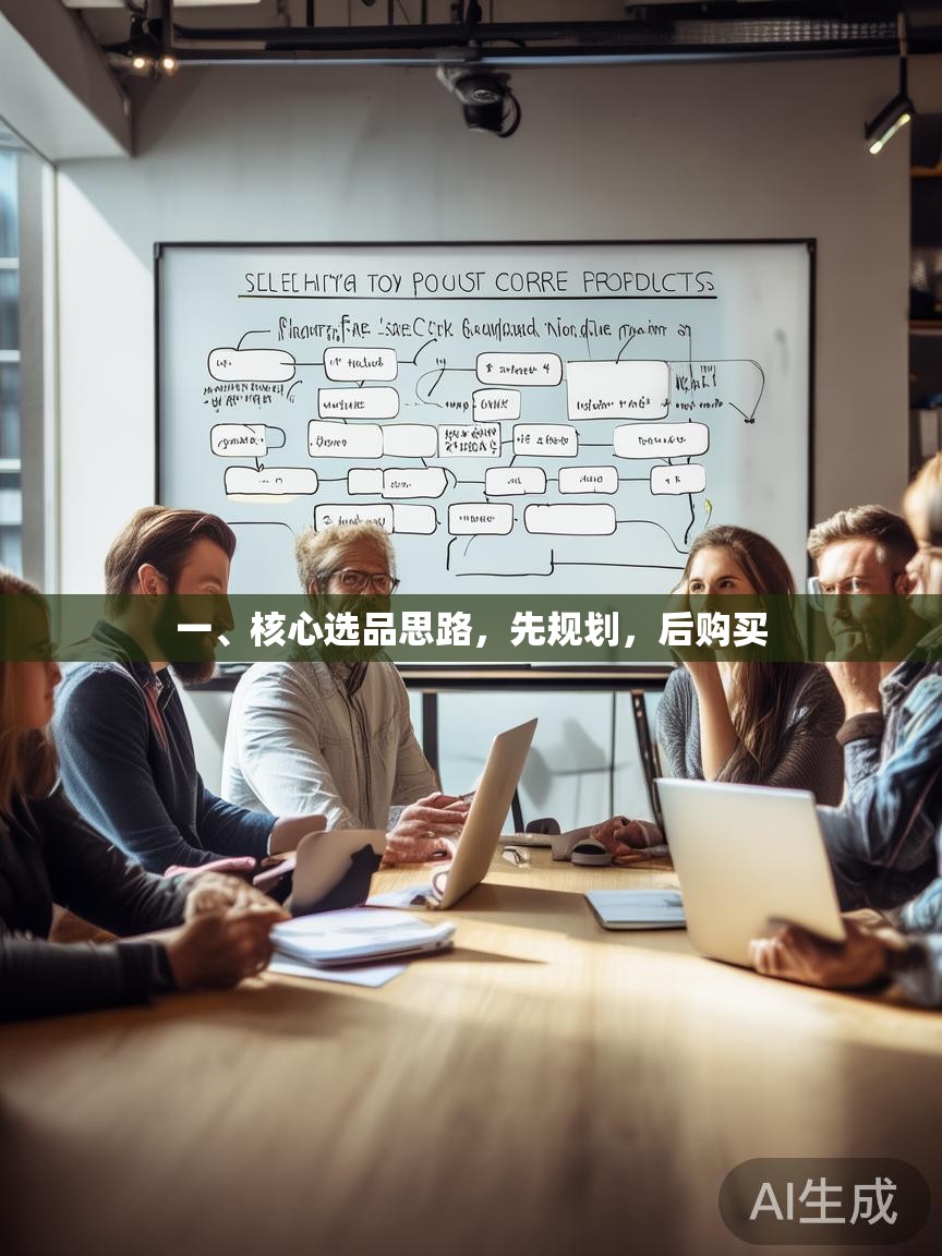 一、核心选品思路，先规划，后购买