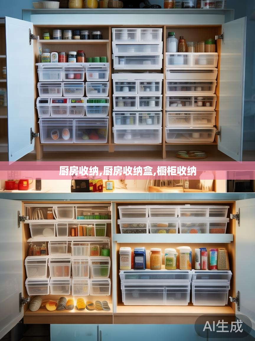 厨房收纳,厨房收纳盒,橱柜收纳