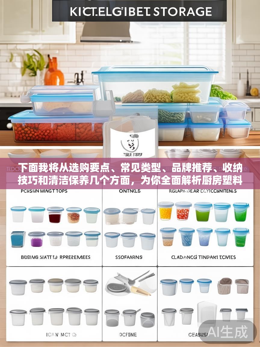 下面我将从选购要点、常见类型、品牌推荐、收纳技巧和清洁保养几个方面，为你全面解析厨房塑料收纳盒