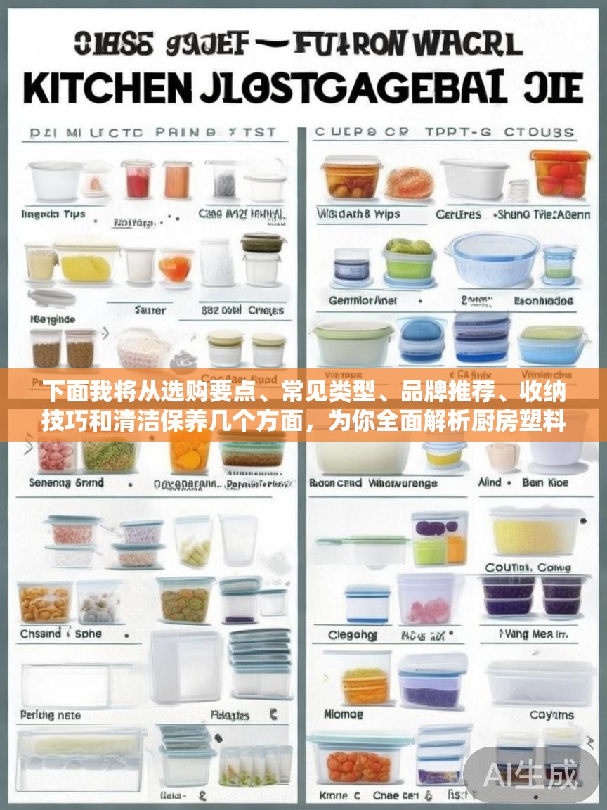 下面我将从选购要点、常见类型、品牌推荐、收纳技巧和清洁保养几个方面，为你全面解析厨房塑料收纳盒