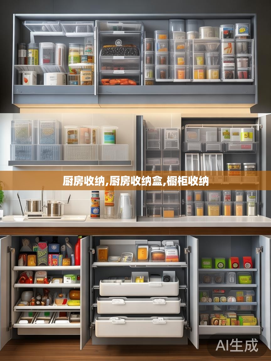 厨房收纳,厨房收纳盒,橱柜收纳