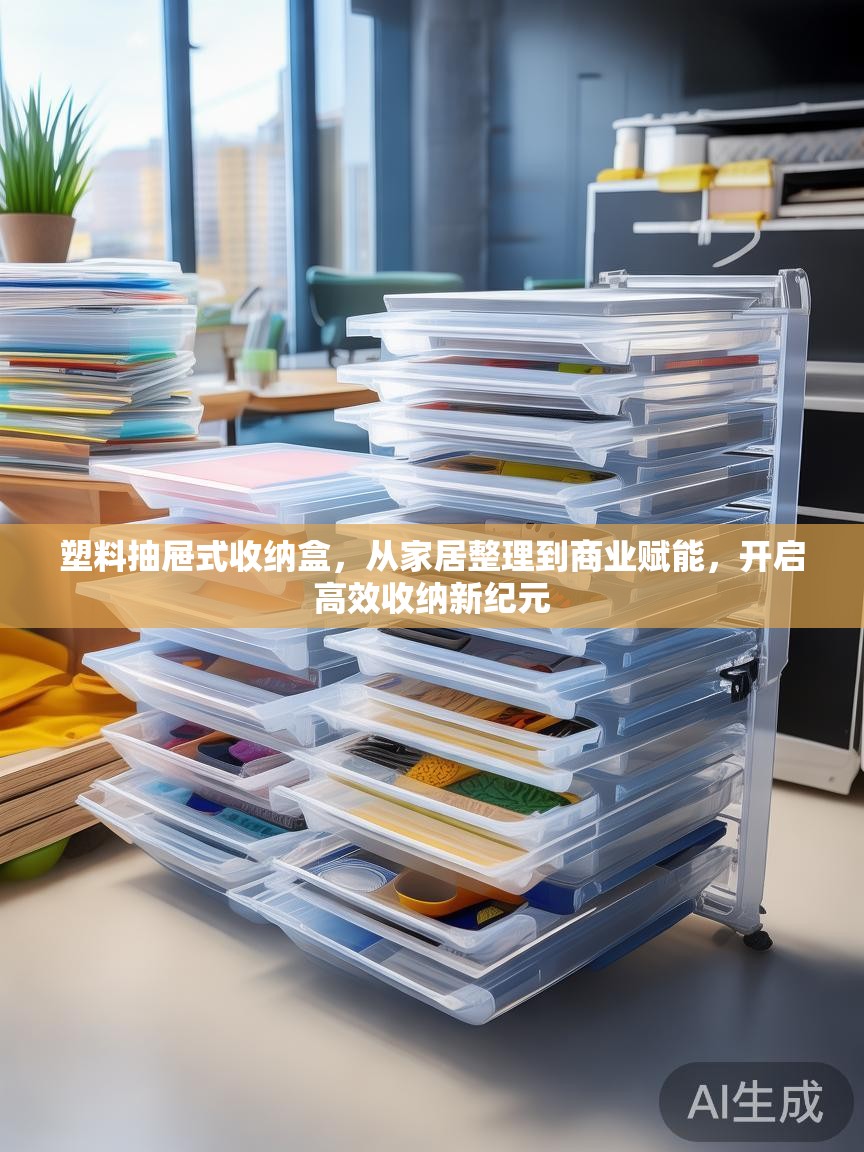 塑料抽屉式收纳盒，从家居整理到商业赋能，开启高效收纳新纪元