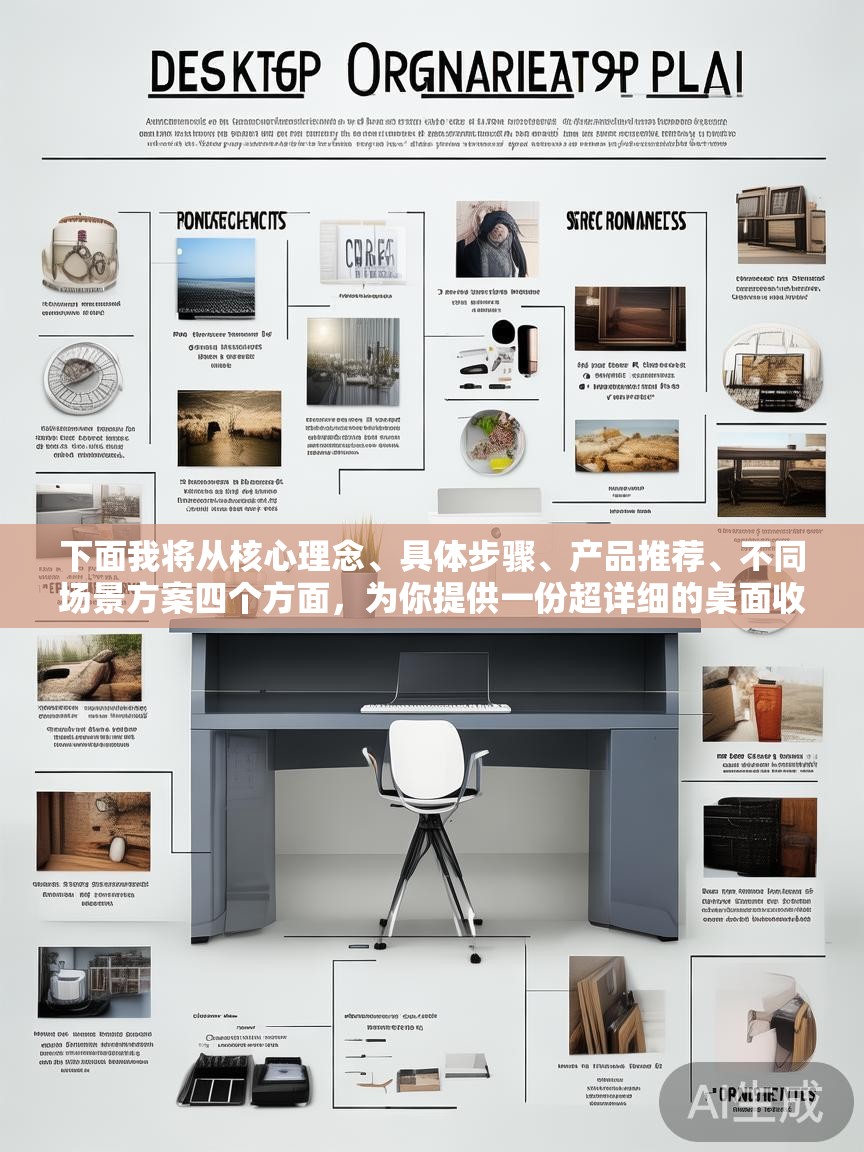 下面我将从核心理念、具体步骤、产品推荐、不同场景方案四个方面，为你提供一份超详细的桌面收纳方案
