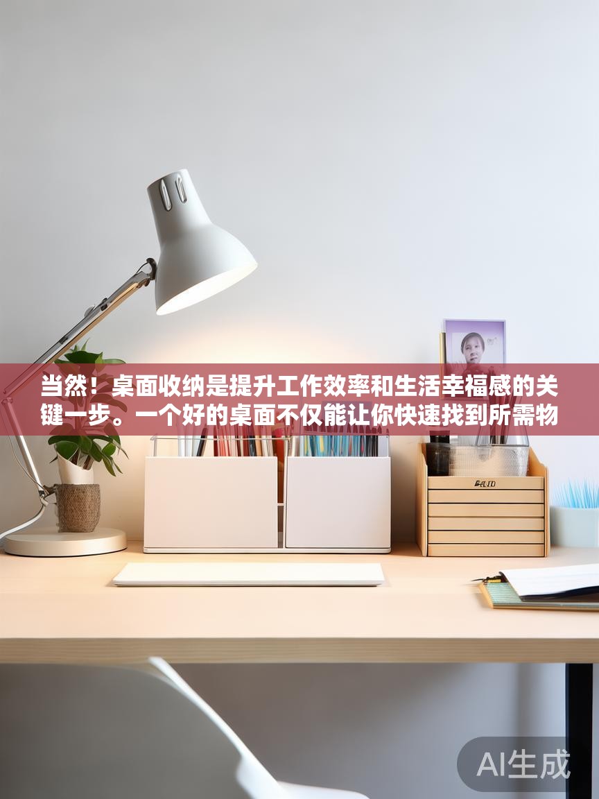 当然！桌面收纳是提升工作效率和生活幸福感的关键一步。一个好的桌面不仅能让你快速找到所需物品，还能创造一个清爽、专注的工作或学习环境