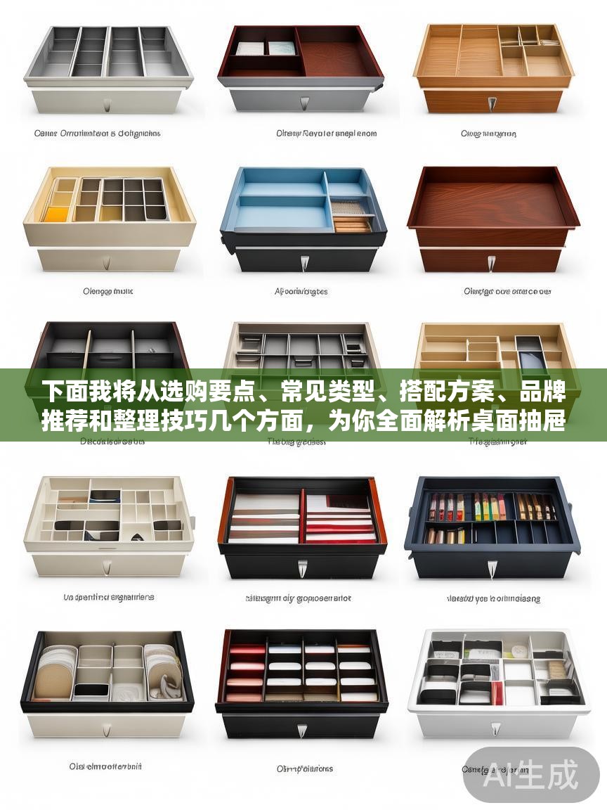 下面我将从选购要点、常见类型、搭配方案、品牌推荐和整理技巧几个方面，为你全面解析桌面抽屉收纳盒