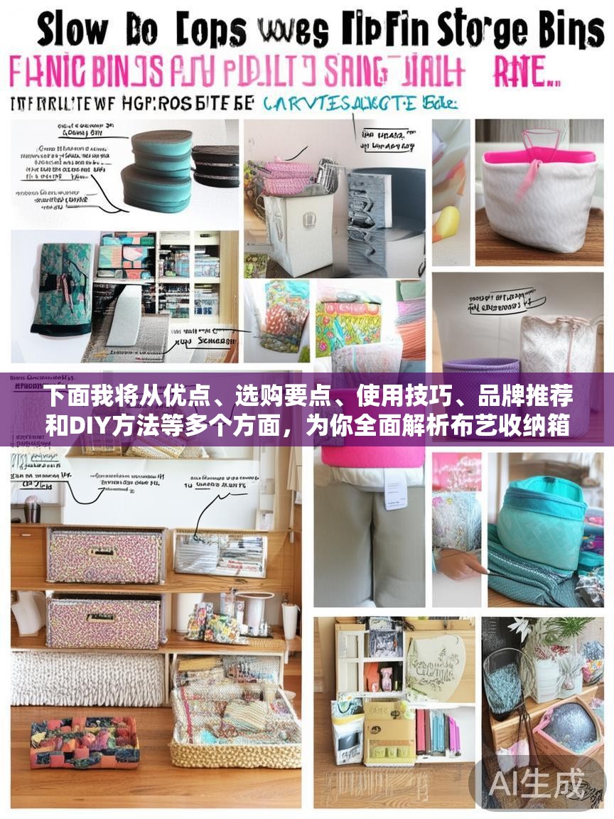下面我将从优点、选购要点、使用技巧、品牌推荐和DIY方法等多个方面，为你全面解析布艺收纳箱