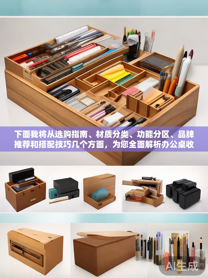 下面我将从选购指南、材质分类、功能分区、品牌推荐和搭配技巧几个方面，为您全面解析办公桌收纳盒